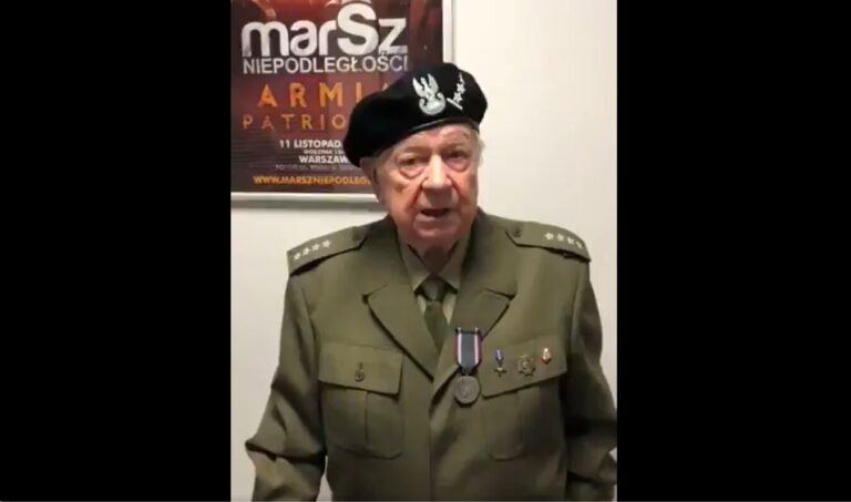 Powstaniec warszawski wybiera się na Marsz, bo tam są “polscy patrioci”