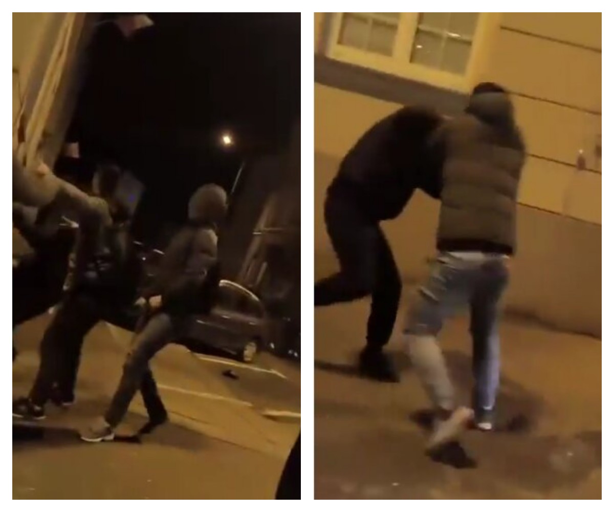 Wielka bójka imigrantów z Kolumbii na ulicach Słupska [WIDEO]