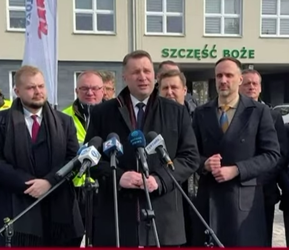 Posłowie PiS ze związkowcami przeciw wygaszaniu rentownej kopalni mogącej do 2060 r. wydobywać węgiel