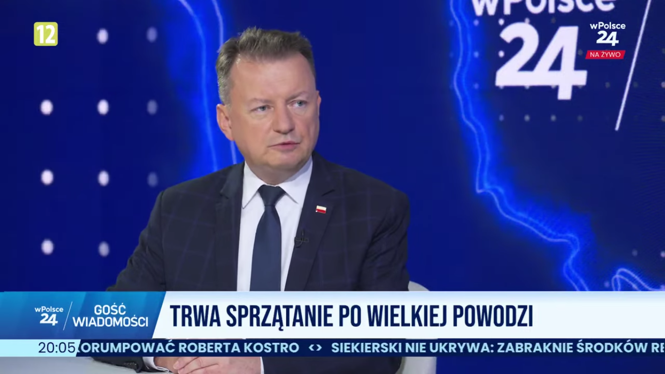 Wpłynął wniosek o zgodę na pociągnięcie Błaszczaka do odpowiedzialności karnej