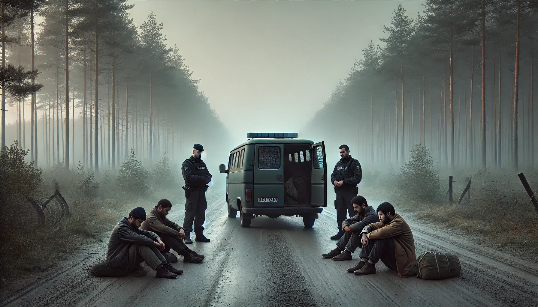 Border arrests: 3  Afghans and a Ukrainian smuggler in the hands of the Border Guard