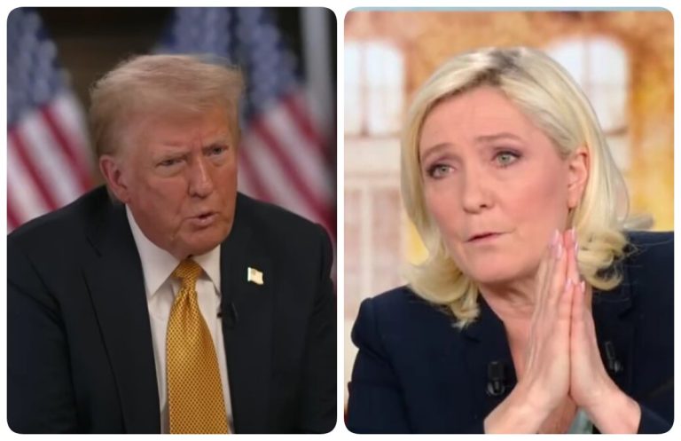 Trump broni Marine Le Pen: „Lewica znów używa systemu prawnego, by uciszyć przeciwników”