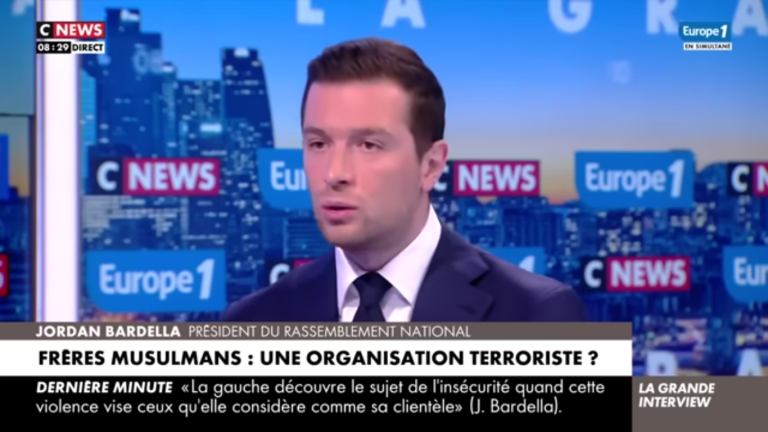 Jordan Bardella gotowy do kandydowania na prezydenta, jeśli Marine Le Pen zostanie wykluczona