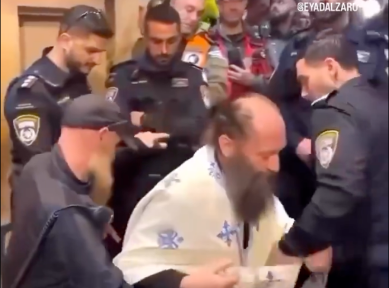 Izraelskie wojsko i policja broniły w Wielkanoc chrześcijanom dostępu do Bazyliki Grobu Świętego