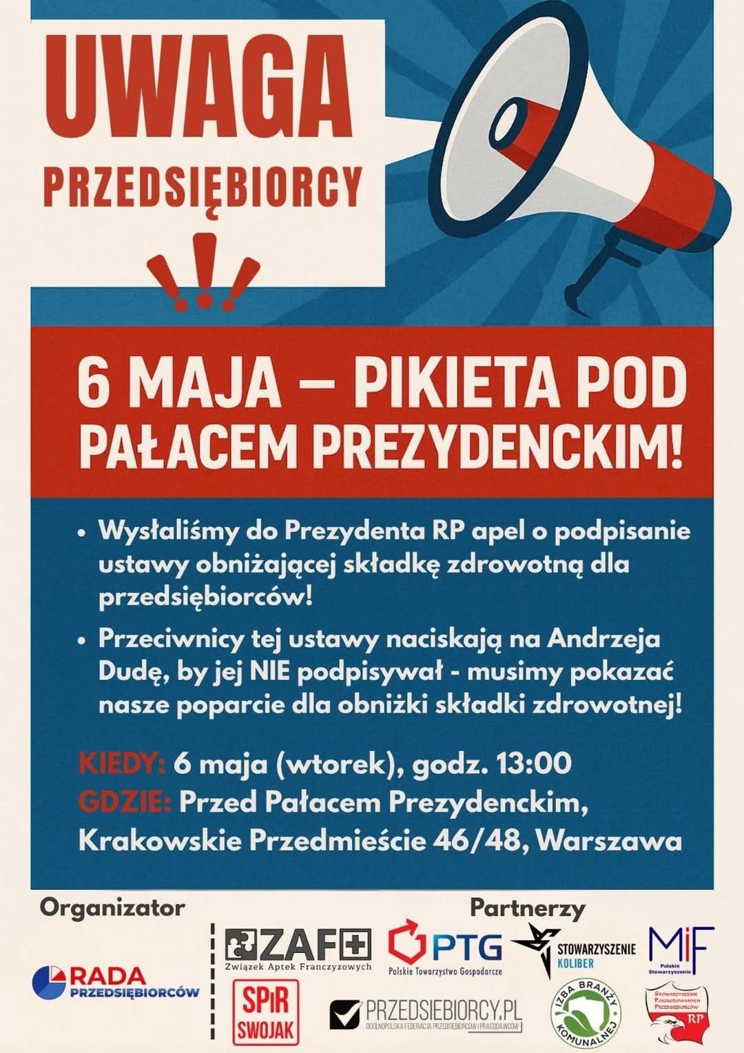 Enough of burdens! Entrepreneurs meet on May 6 at the Presidential Palace