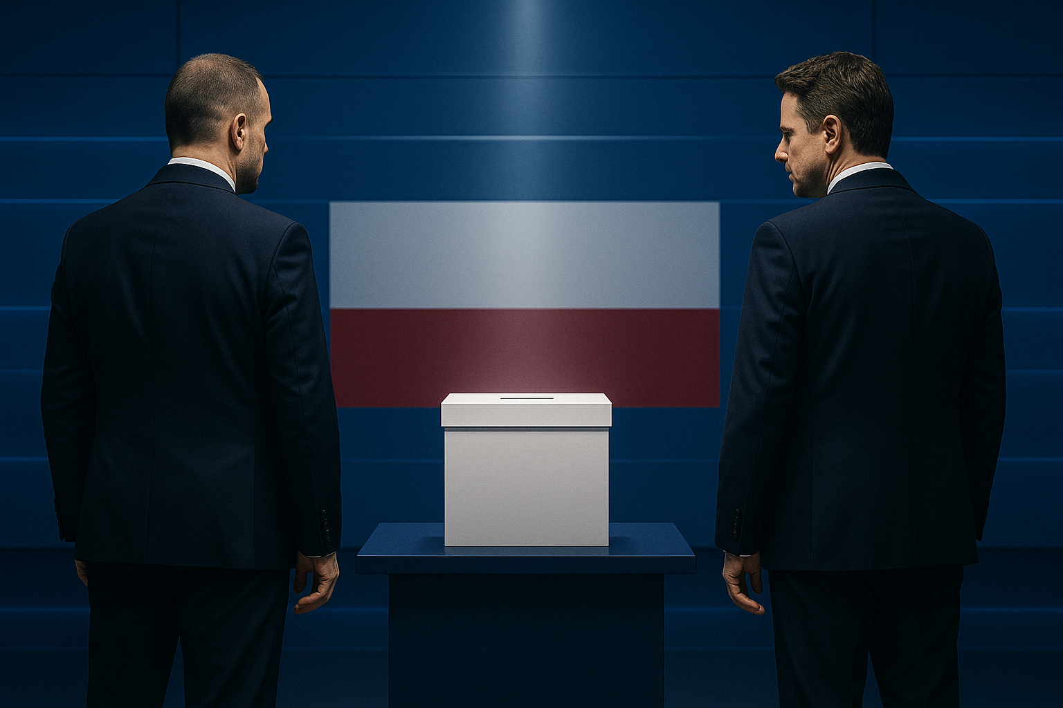 Mijanka w sondażu prezydenckim – prowadzi Nawrocki