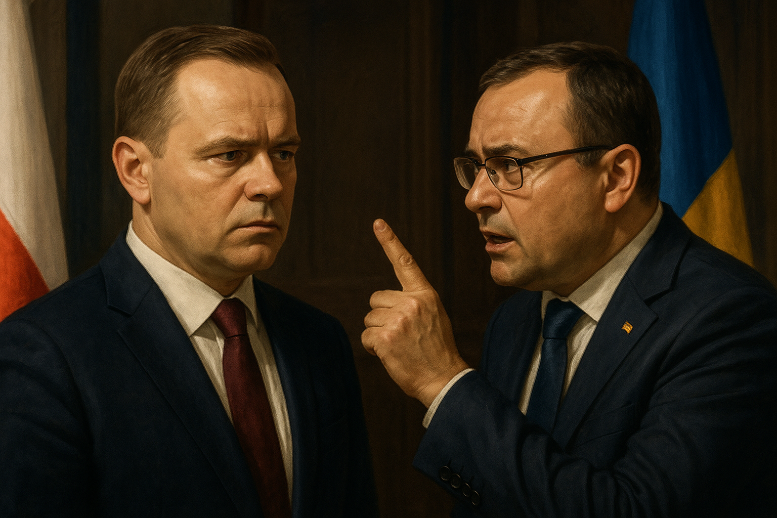 Nawrocki jeszcze nie wybrany, a już dostał naganę od ambasadora Ukrainy