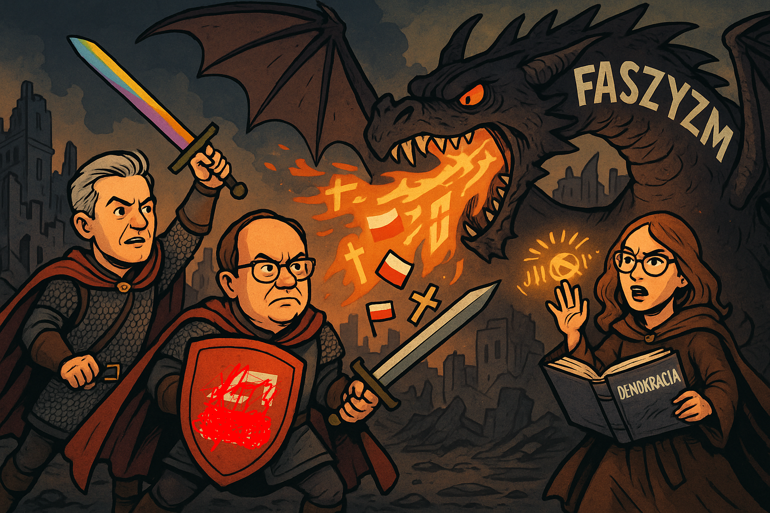 Lewica oficjalnie poparła Trzaskowskiego. jeżeli on nie wygra, będzie faszyzm…