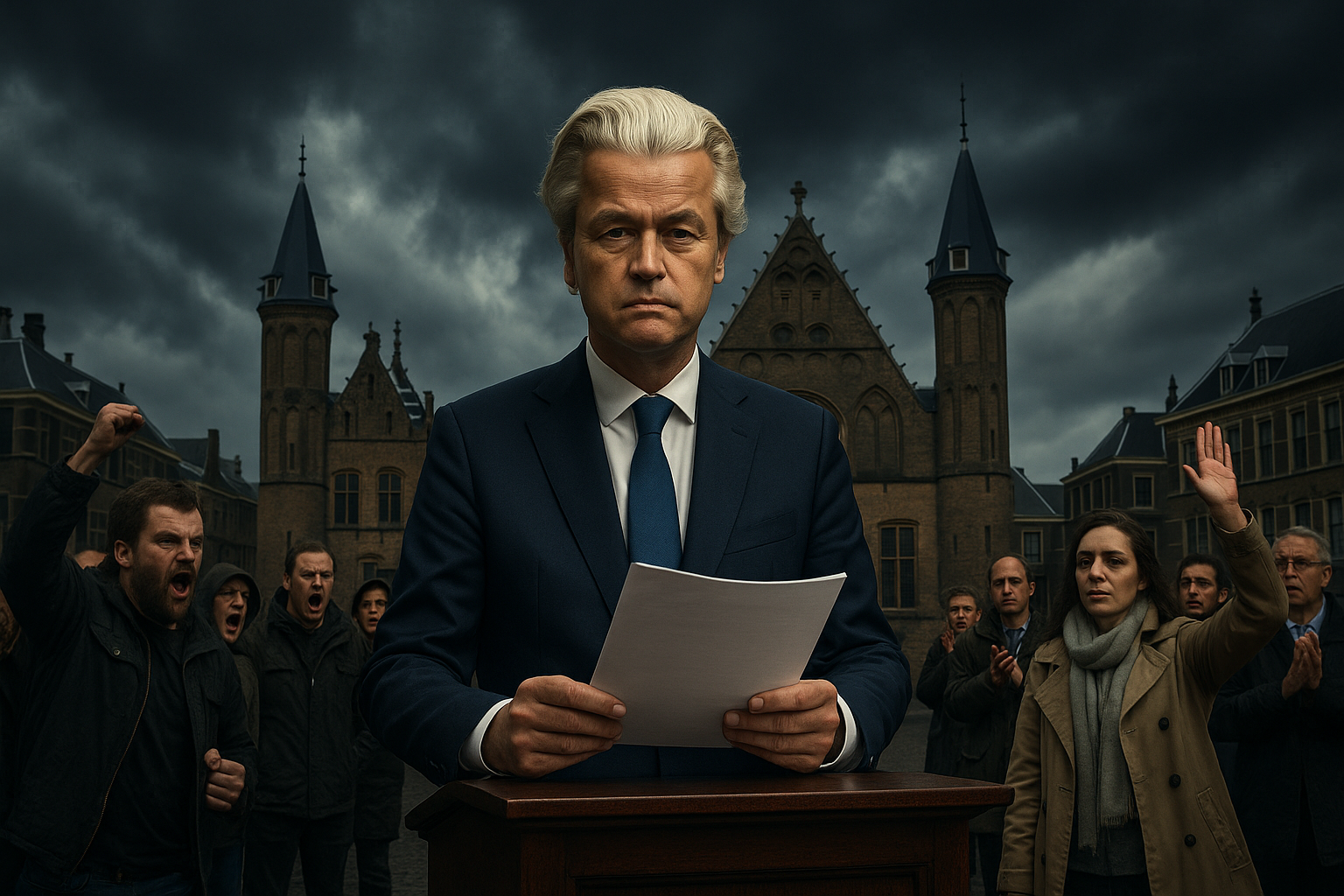 Ultimatum Geerta Wildersa: Holandia na krawędzi kryzysu politycznego