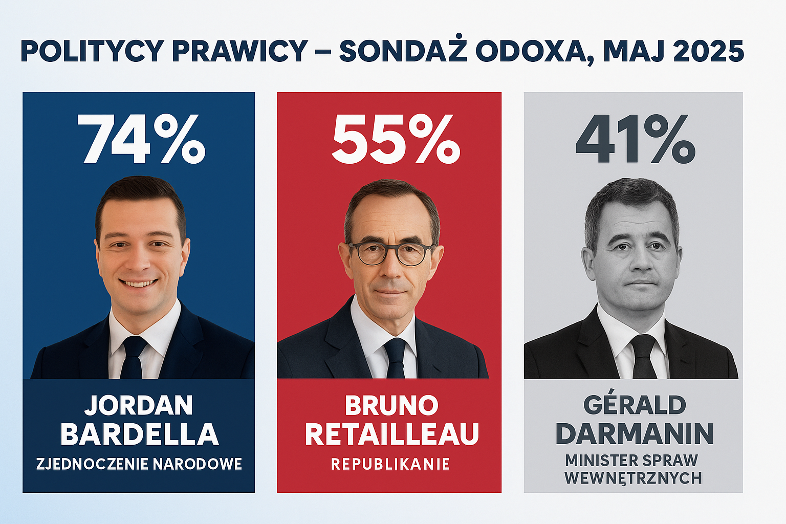Liderzy prawicy we Francji i drażliwa sprawa stosunku do Izraela