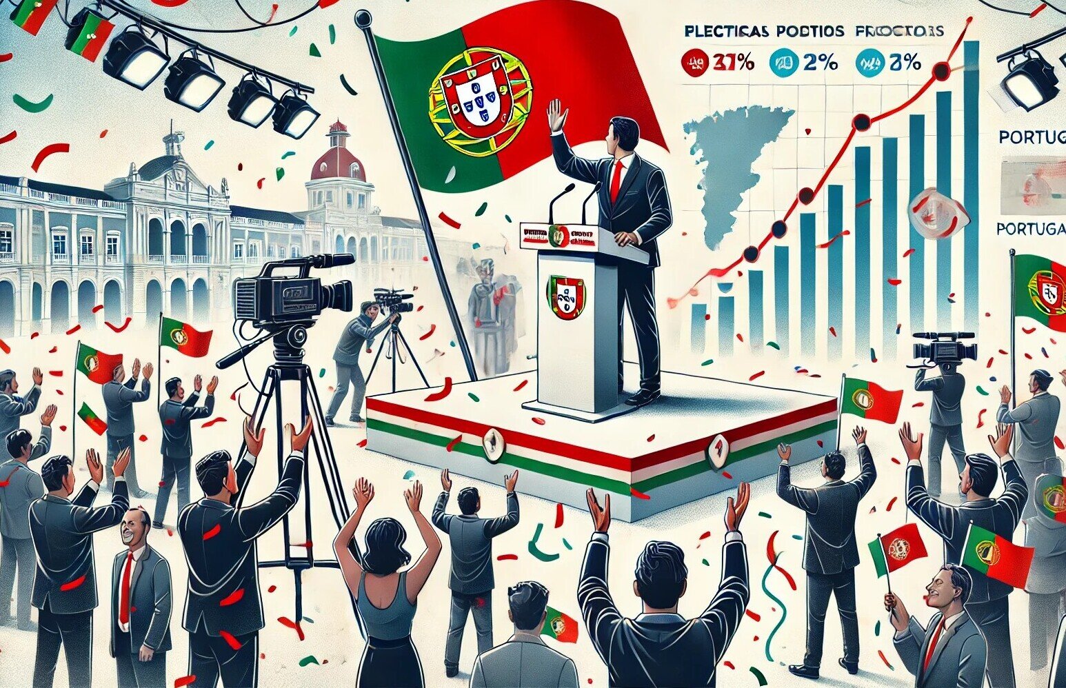 Chega breaks the ceiling: a historical  election result. The Democratic Alliance wins, but without a majority