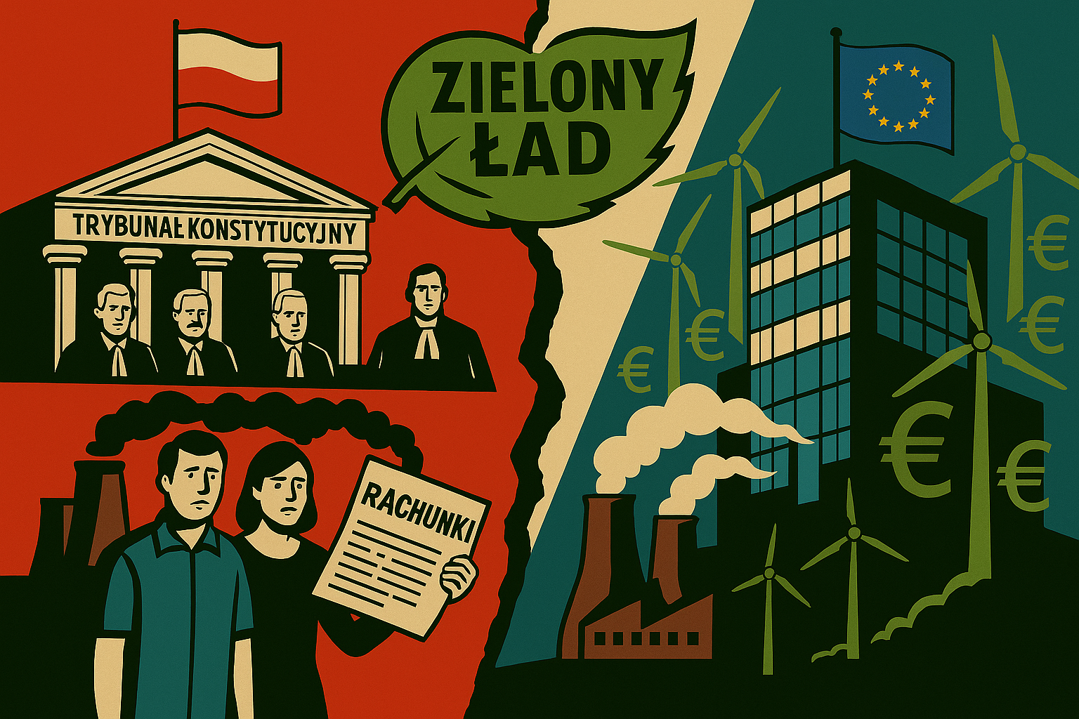 Trybunał Konstytucyjny: Zielony Ład i system handlu emisjami ETS naruszają przepisy Konstytucji RP