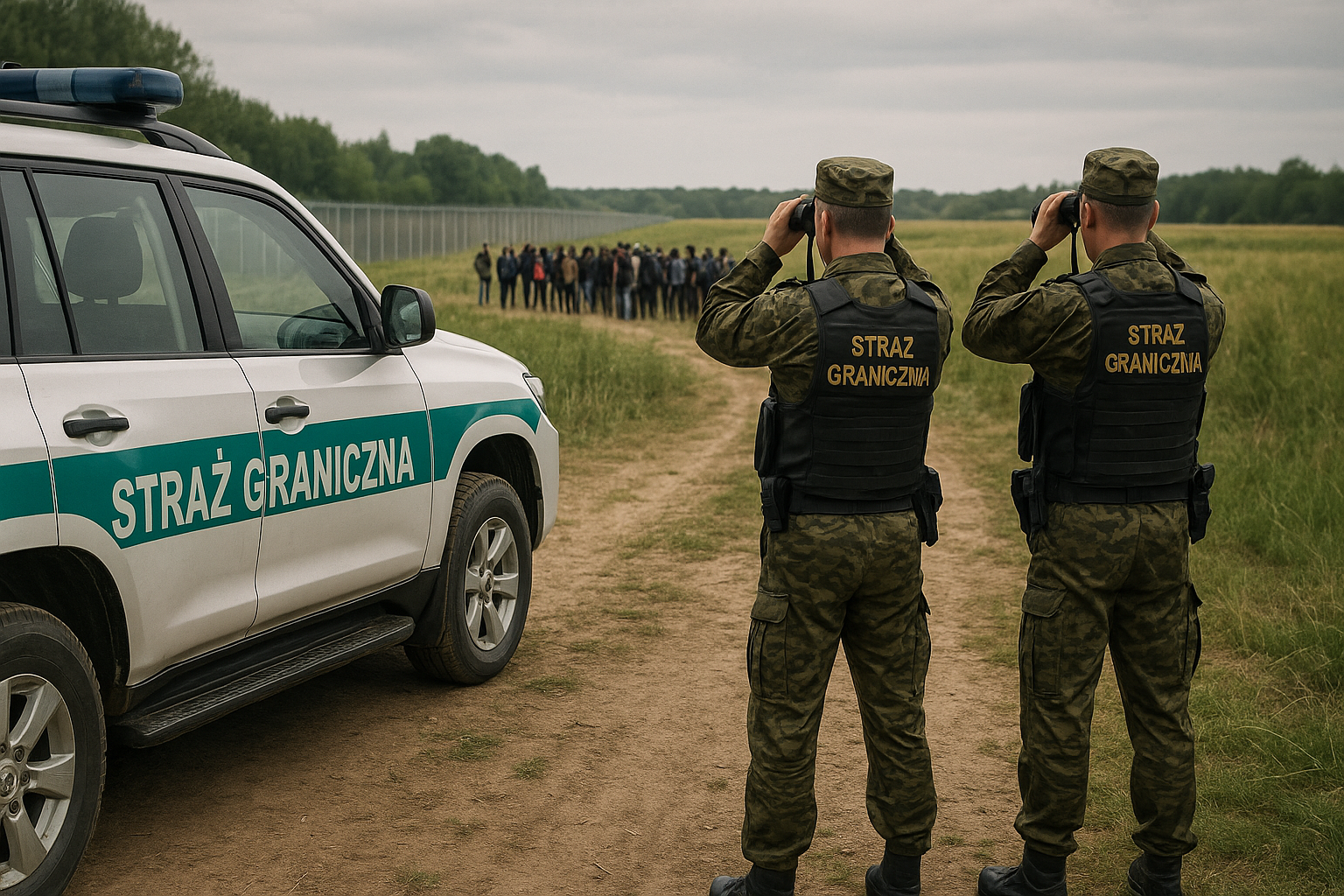 Almost 240 attempts to cross the border illegally. Migrants attacked with stones