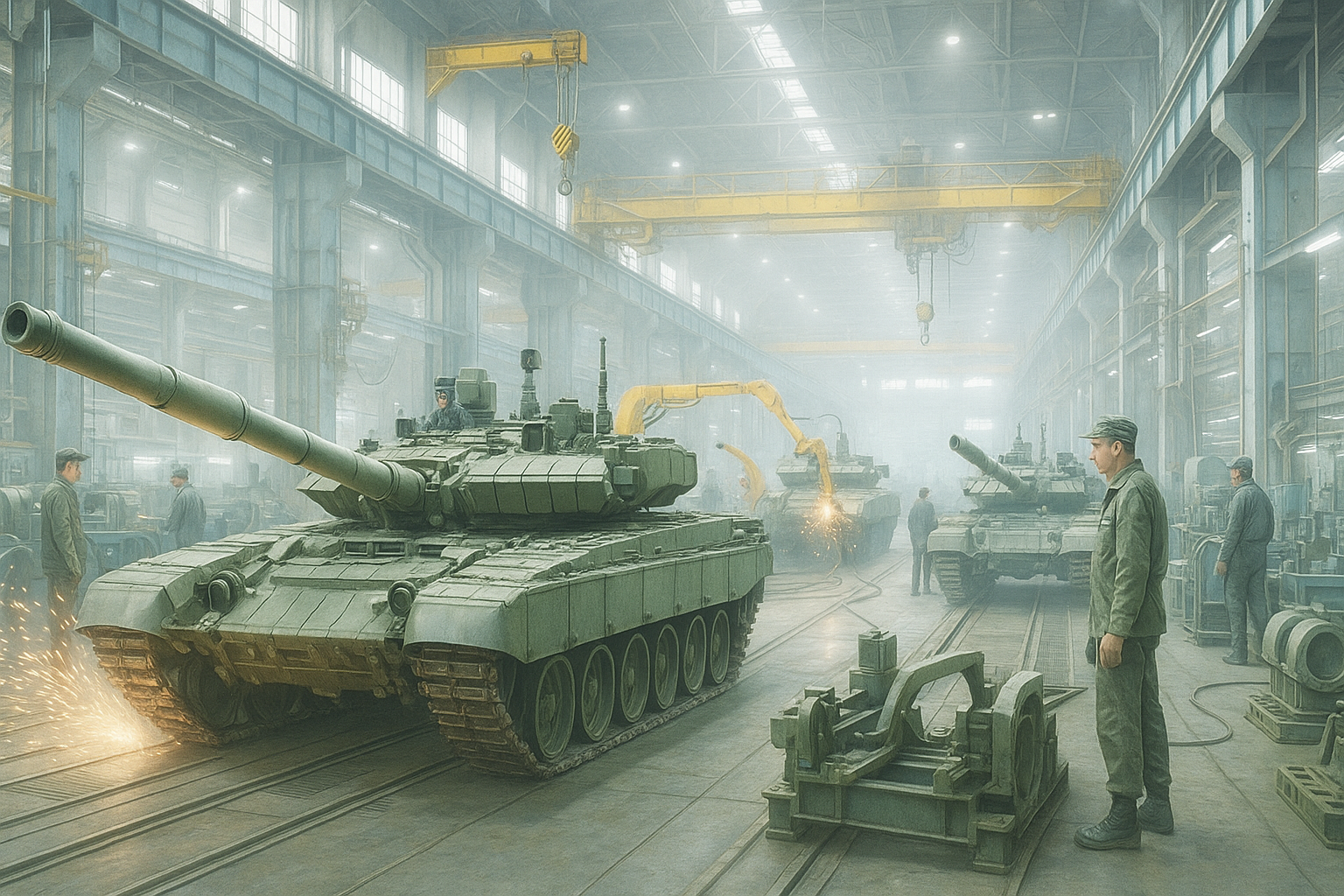 Rosja produkuje więcej czołgów niż wcześniej zakładano?