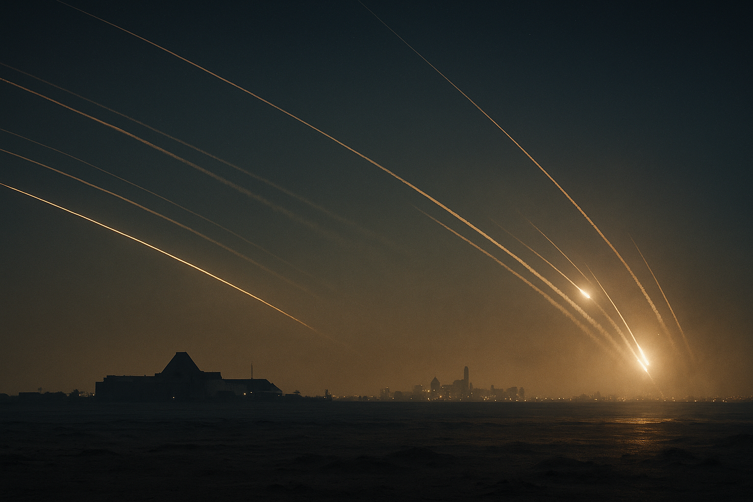 Odwetowy atak Iranu na amerykańską bazę w Katarze