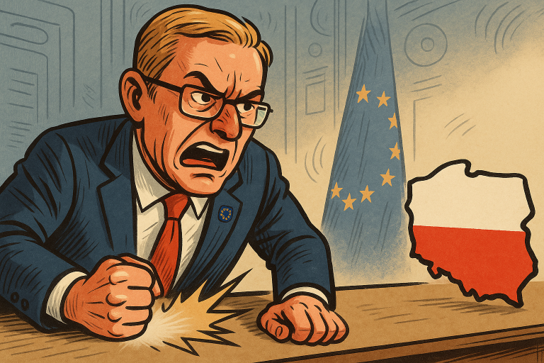 Komedia! Zirytowany wynikiem wyborów Niemiec grozi Polakom. Ale to byłaby właściwie przysługa