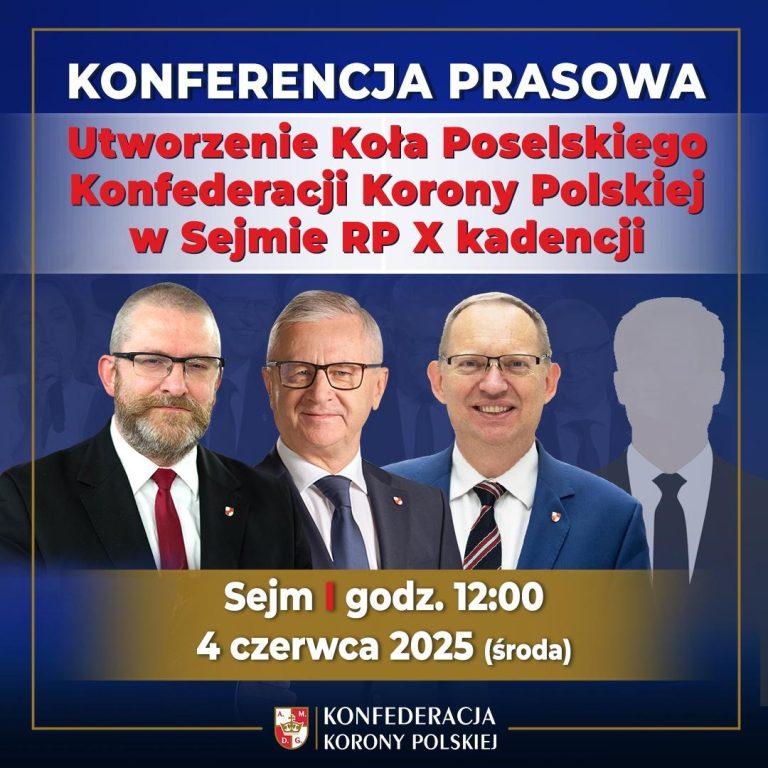 Poseł PiS przeszedł do partii Brauna. KKP tworzy dzięki temu koło poselskie