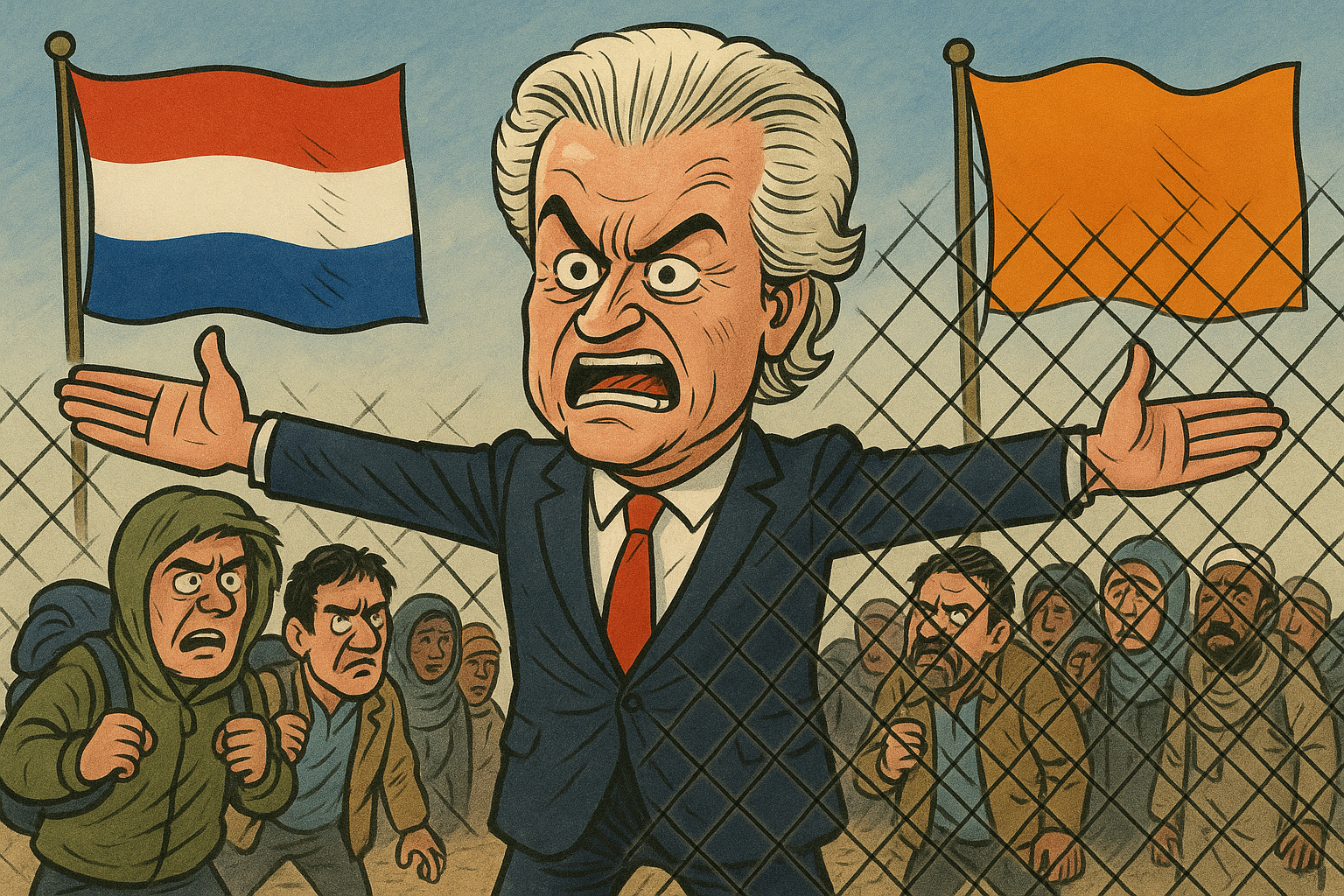 PVV покидает коалицию. Правительство Нидерландов рухнуло из-за конфликта с мигрантами