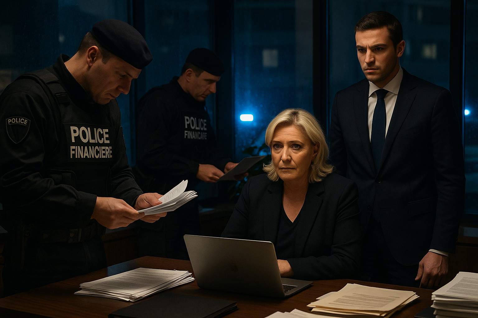 Financial police at Bardella and Le Pen&#39;s organization  headquarters: "It&#39;s part of a fresh  harassment campaign"