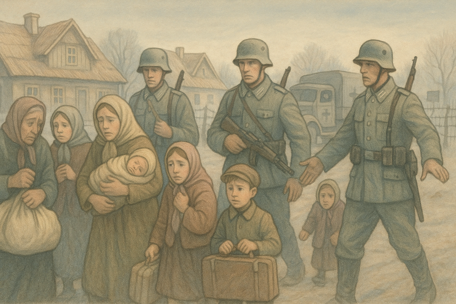 Prof. Reid recalls the mass expulsions of Poles during the German occupation