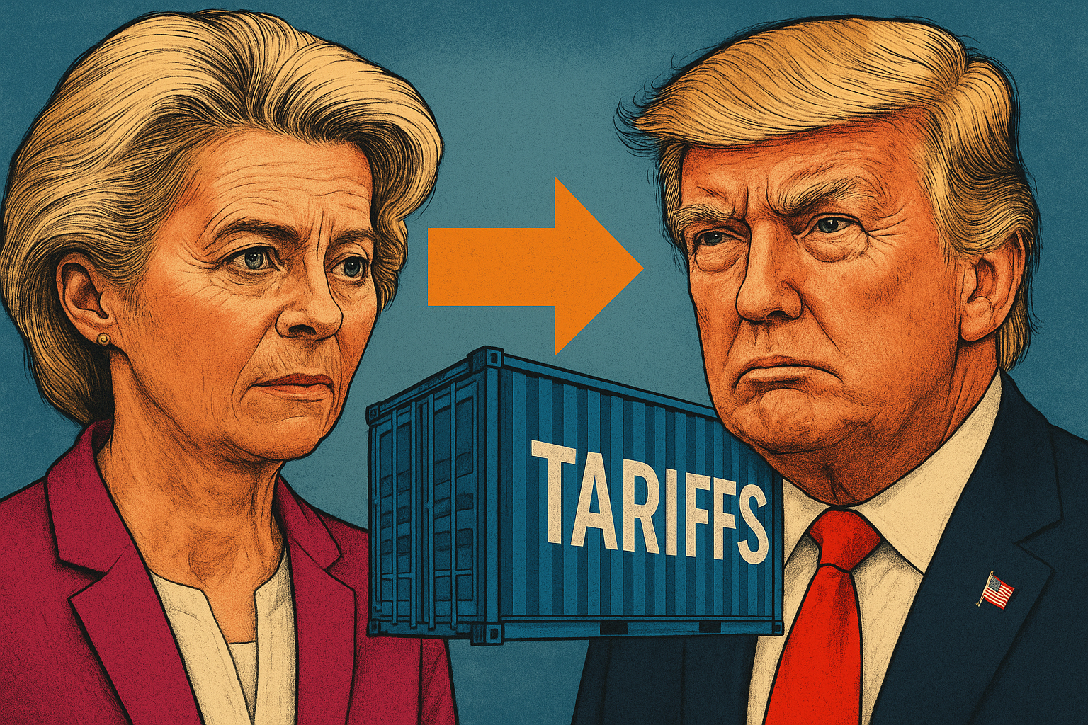 New US-EU tariffs: Ursula von der Leyen warns relations won&#39;t return to the way they were