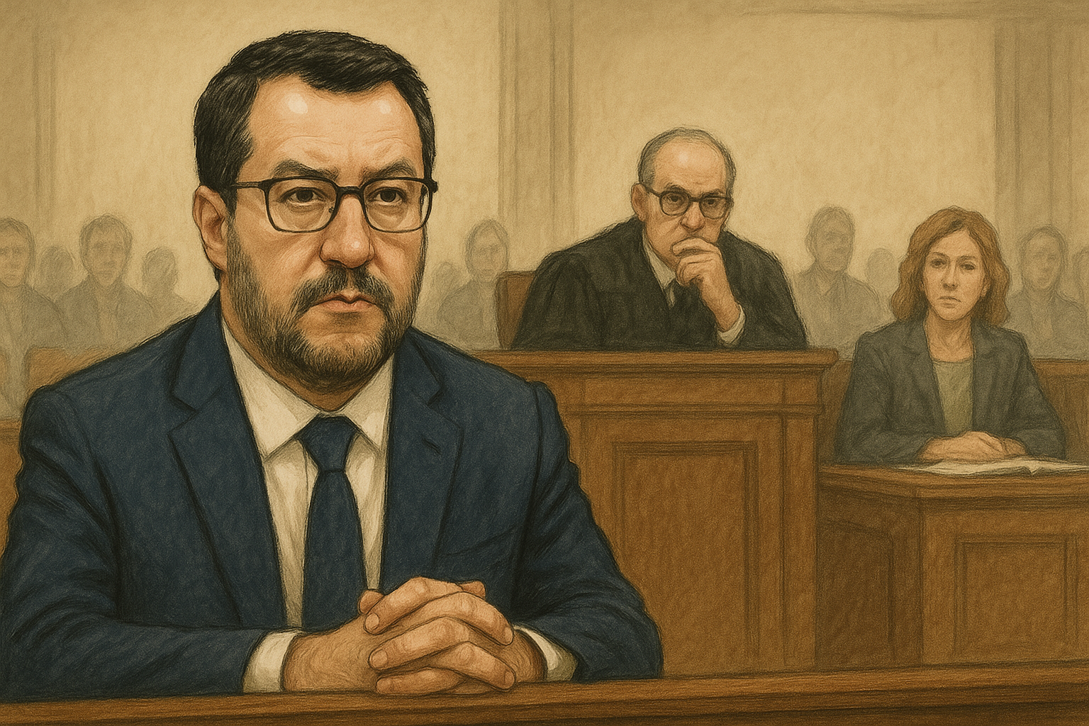 Salvini na ławie oskarżonych: polityka, prawo i granice Europy