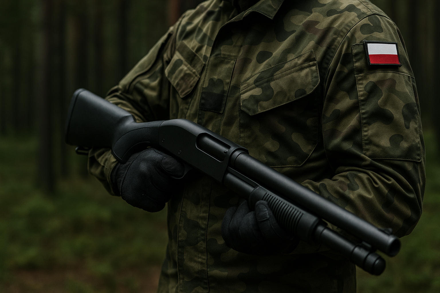 Żołnierz użył broni wobec migranta na granicy z Białorusią. Afrykanin trafił do szpitala