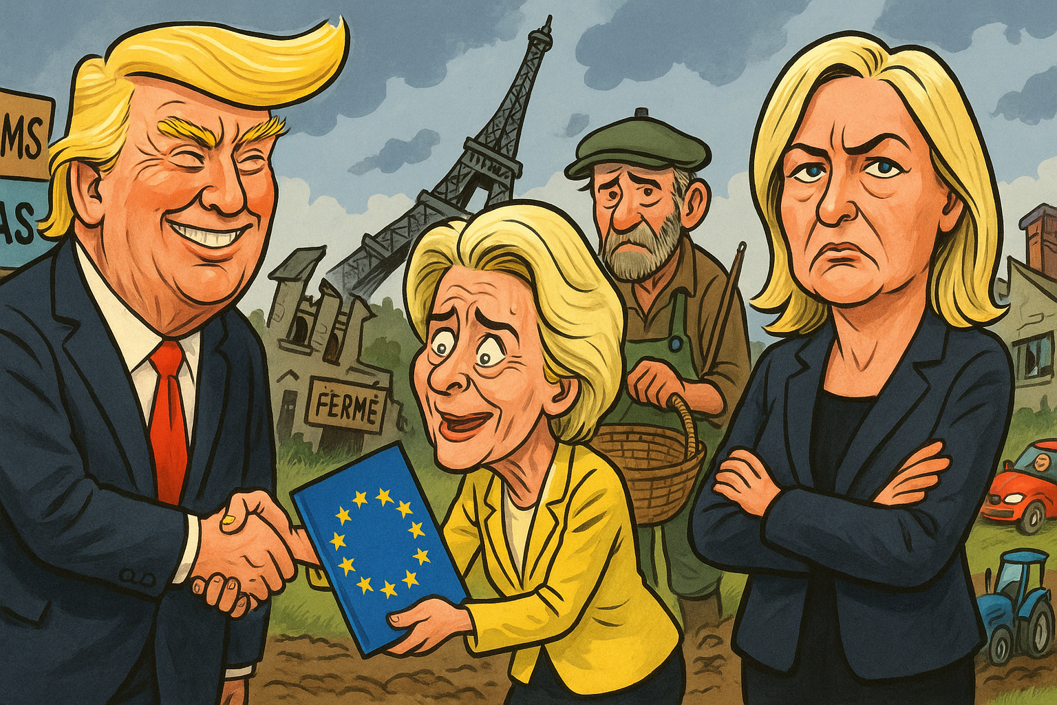 Le Pen: „Von der Leyen sprzedała interesy Francji”