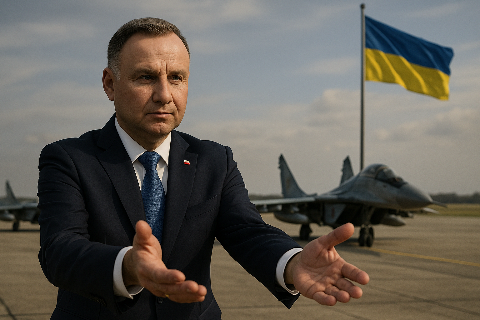 Duda: “Ukraine begged us for MiGs. We sent dense  equipment, we saved it”