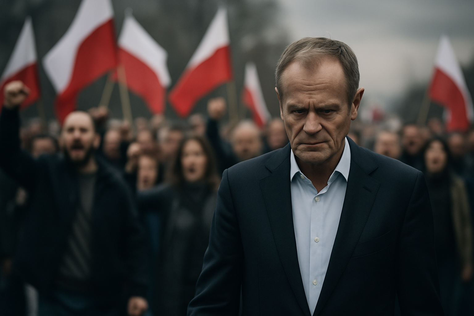 Two polls show that most Poles want Donald Tusk to resign