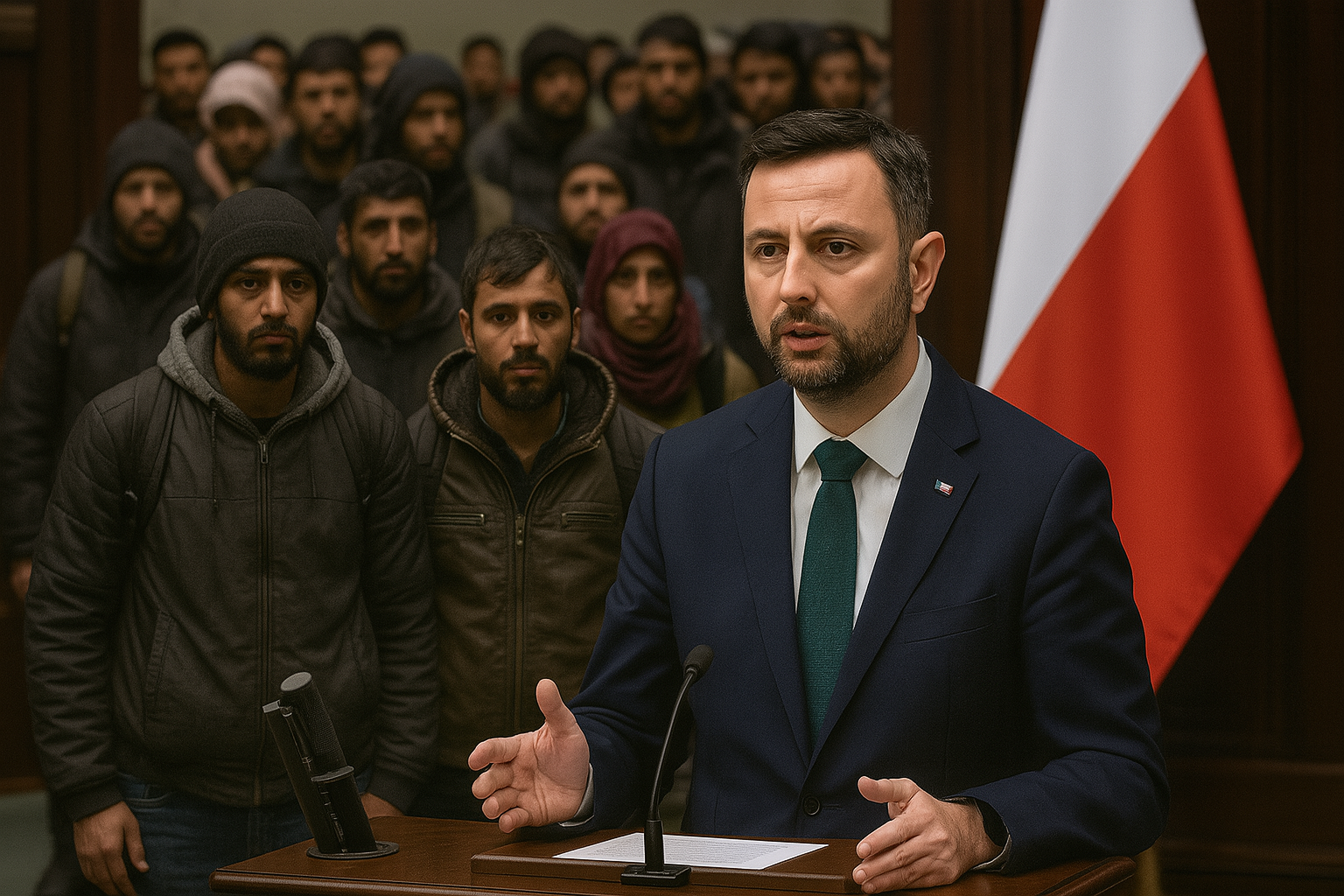 Kosiniak-Kamysz criticizes PiS: “You let thousands of migrants, thousands of Muslims, into Poland”