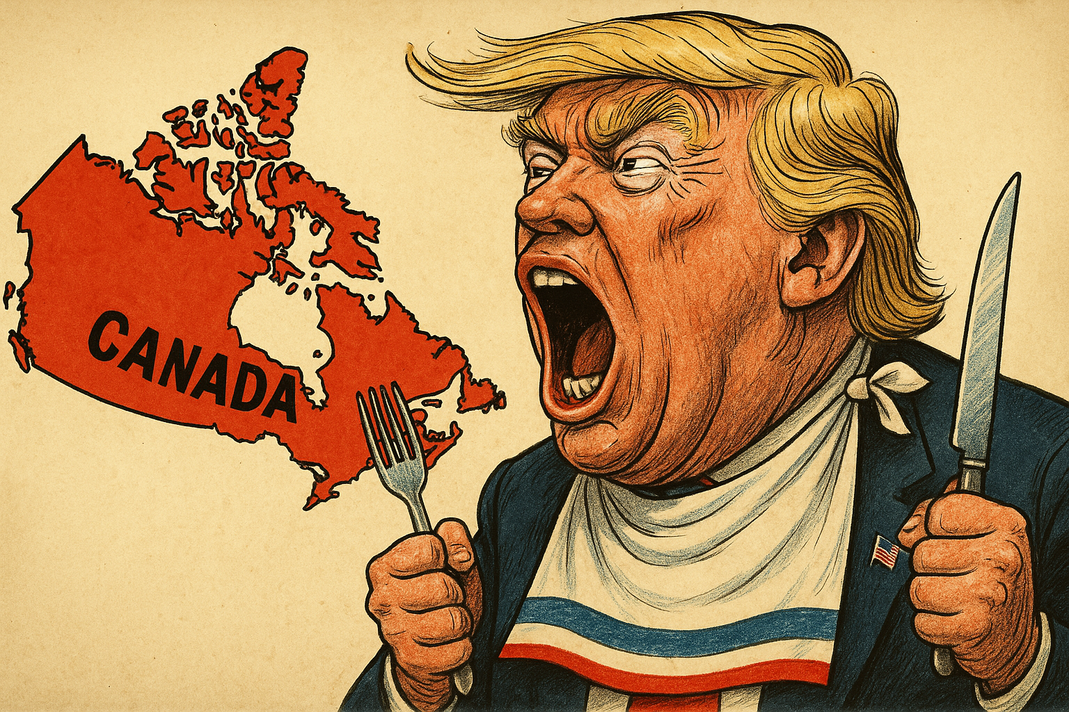 Canadians at the forefront of nations fearing the US, Poles – no surprise