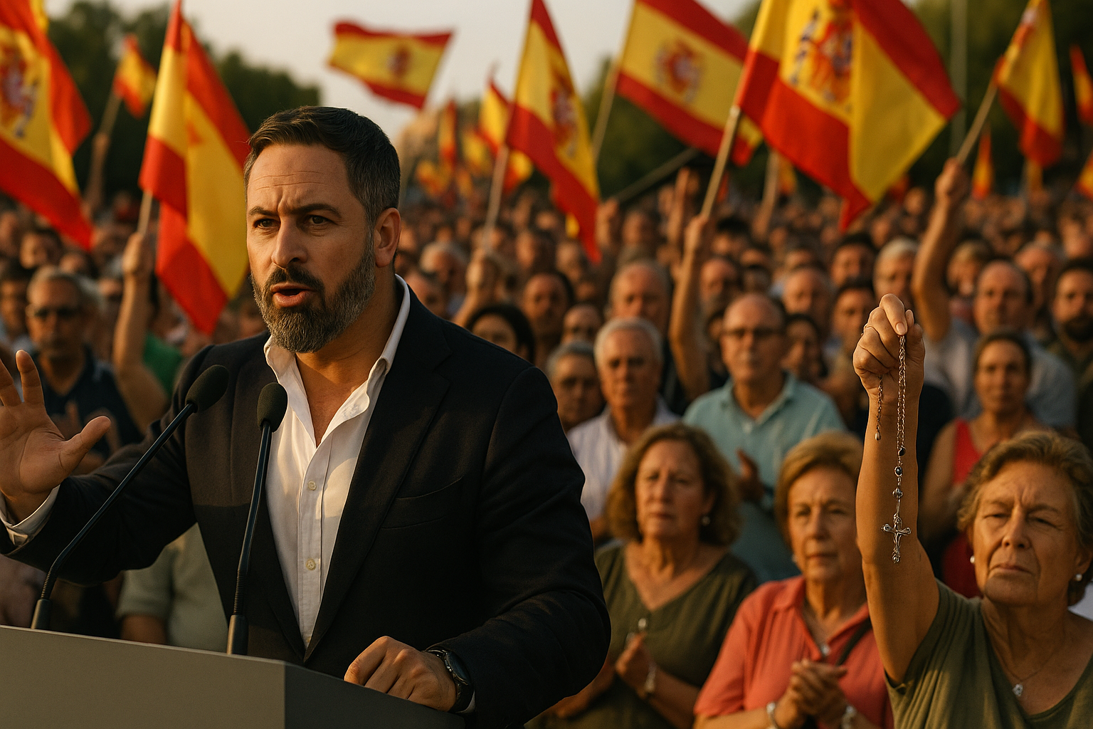 Katolicka Hiszpania przesuwa się w prawo: VOX rośnie mimo sprzeciwu biskupów