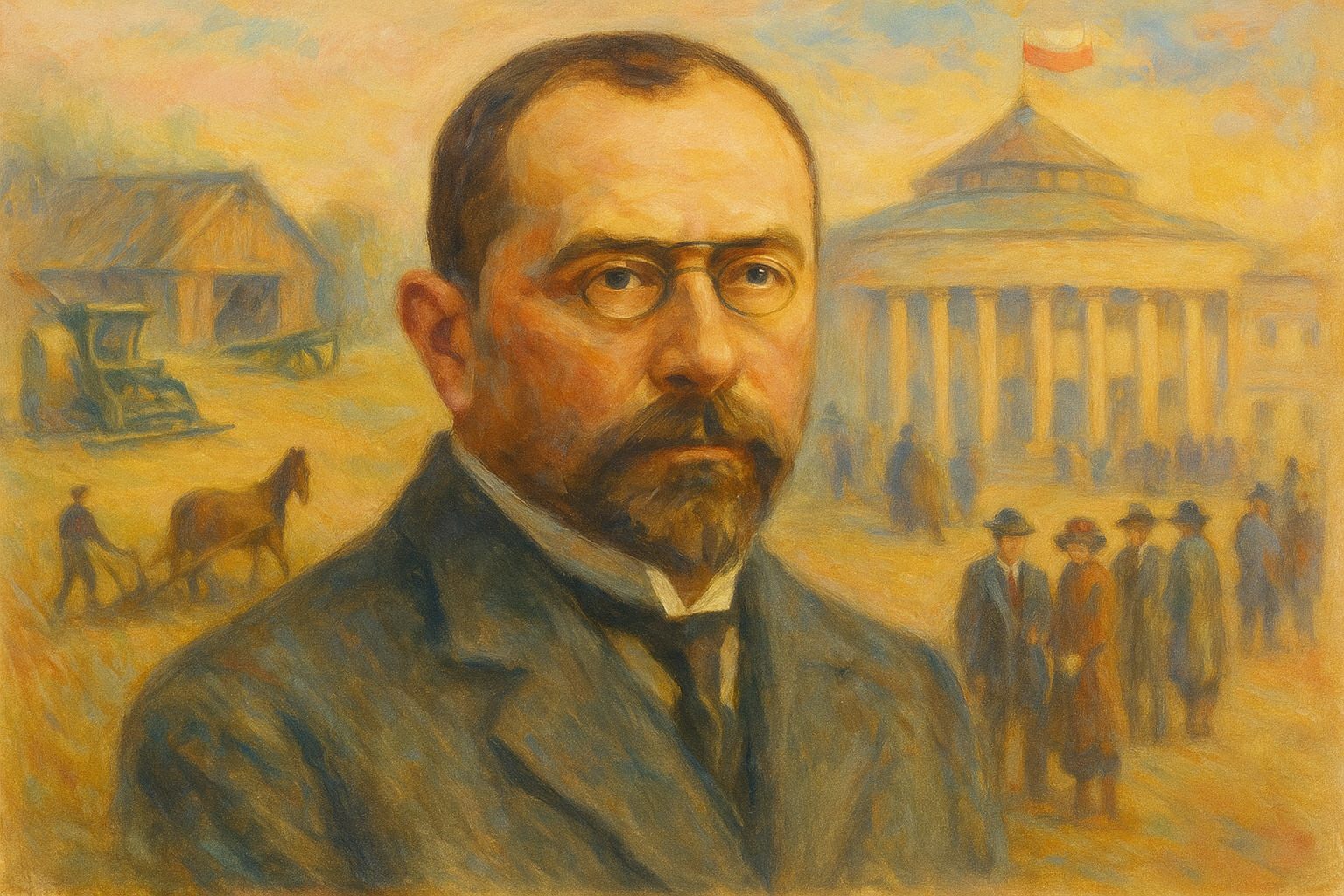 Michal Bojanowski - agricultural reformer, organizer of cooperatives, ZLN deputy and senator