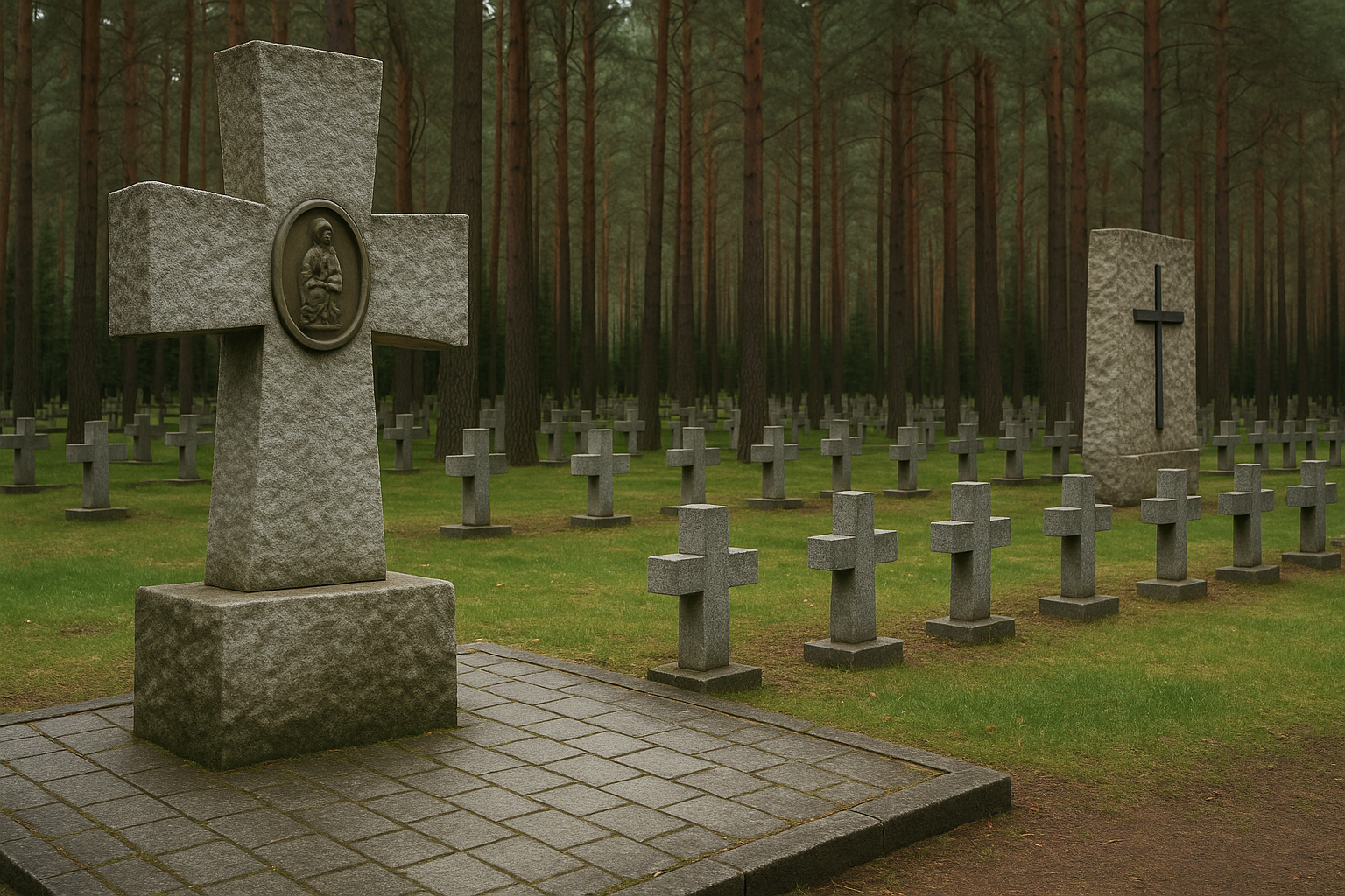 Milczenie nie jest opcją. Polska odpowiada na próbę usunięcia symboli z Katynia