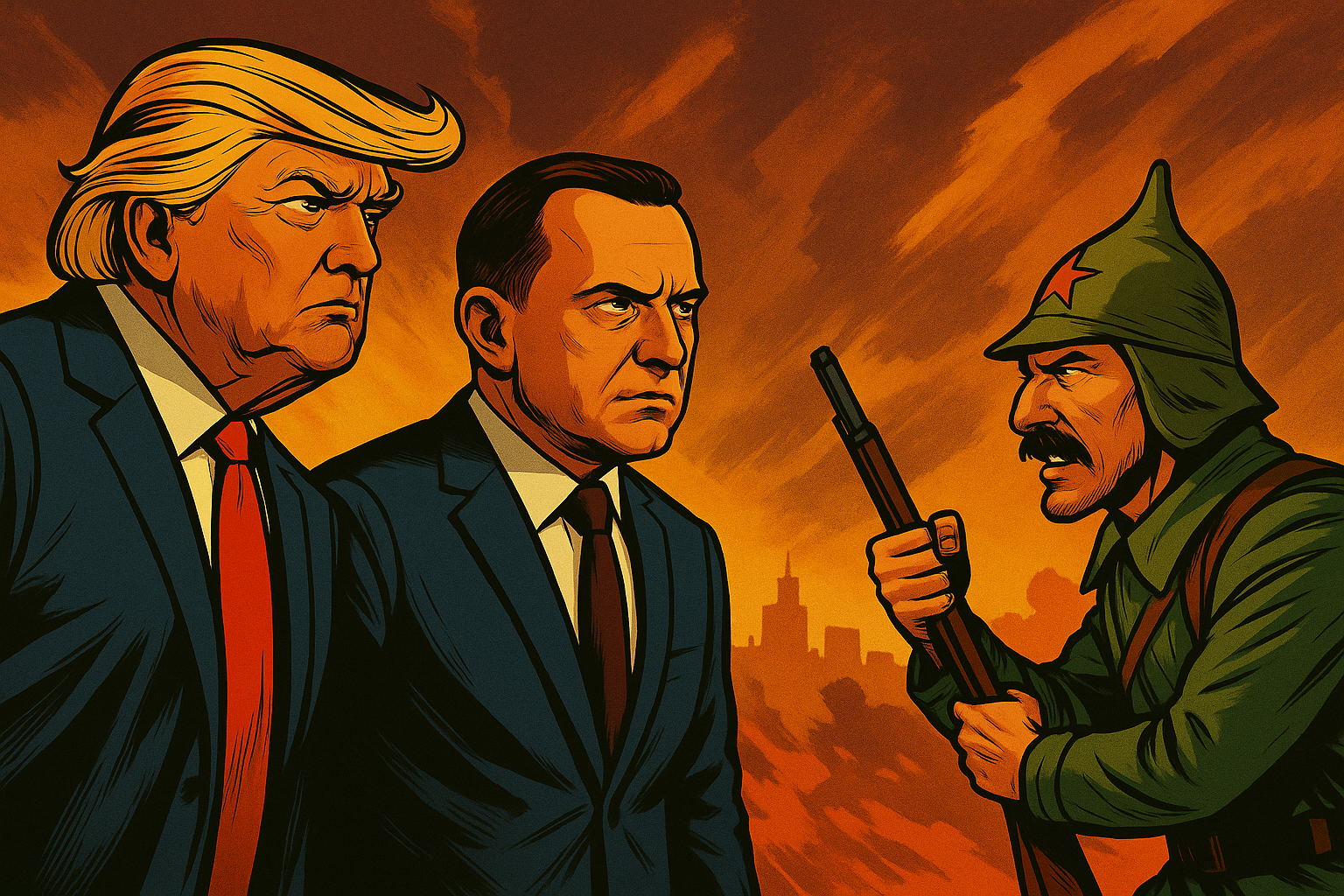 Nawrocki do Trumpa: “Zatrzymaj bolszewików!”