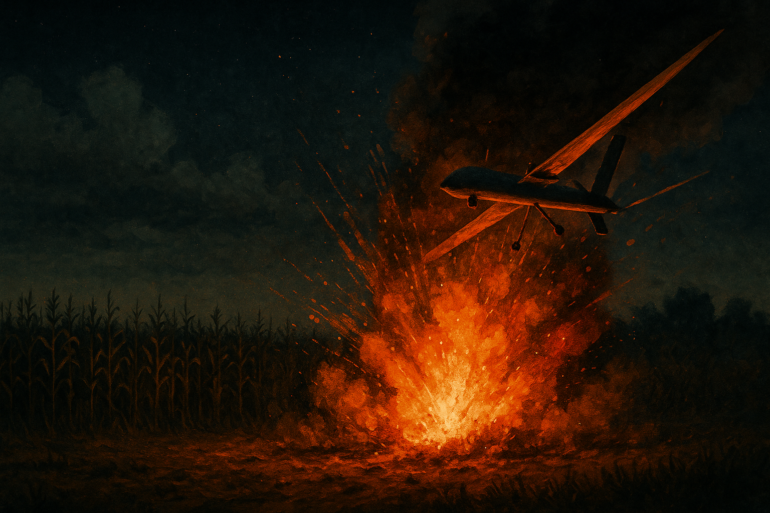 Rosyjski dron spadł na Lubelszczyźnie. Kosiniak-Kamysz: To prowokacja Federacji Rosyjskiej