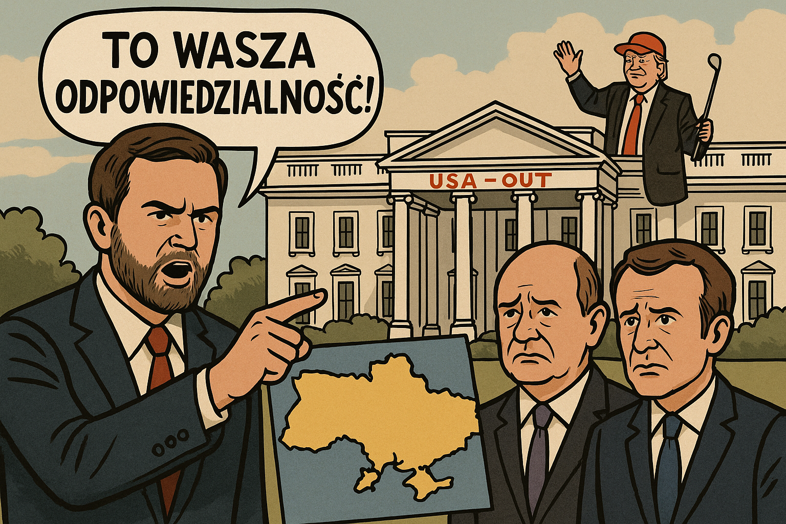 JD Vance bez ogródek: Europa ma płacić za pokój