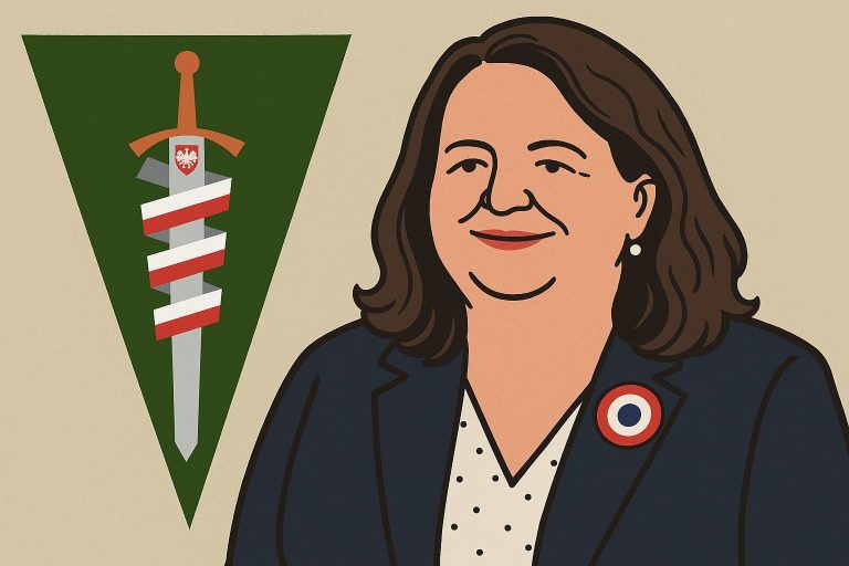 Wiceminister zrównuje symbole banderowskie z mieczykiem Chrobrego