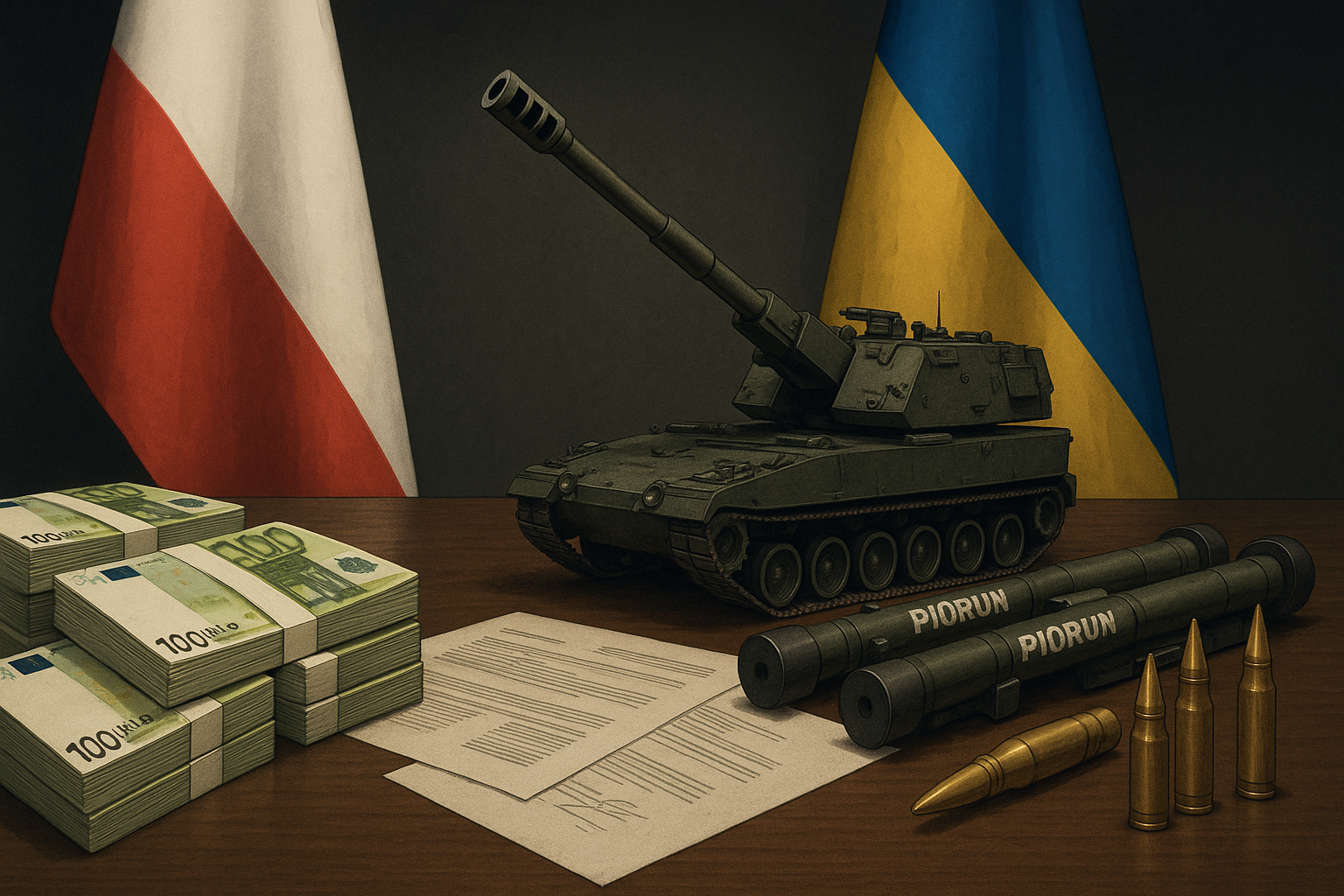 Ukraine wants a debt  of €120 million from Polish to buy Krab and Piorun missiles