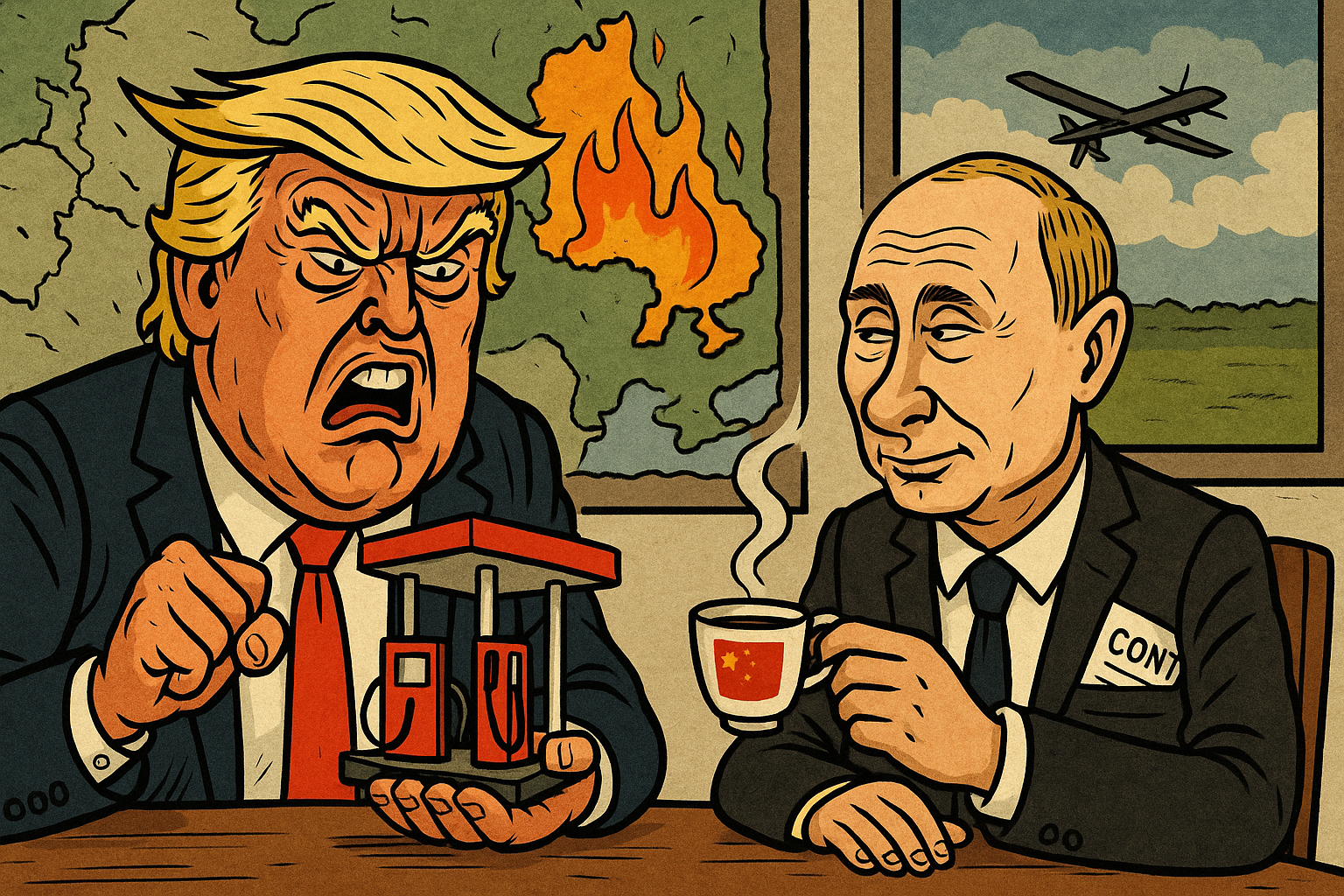 Trump to NATO members: "I am prepared to impose serious sanctions on Russia when...