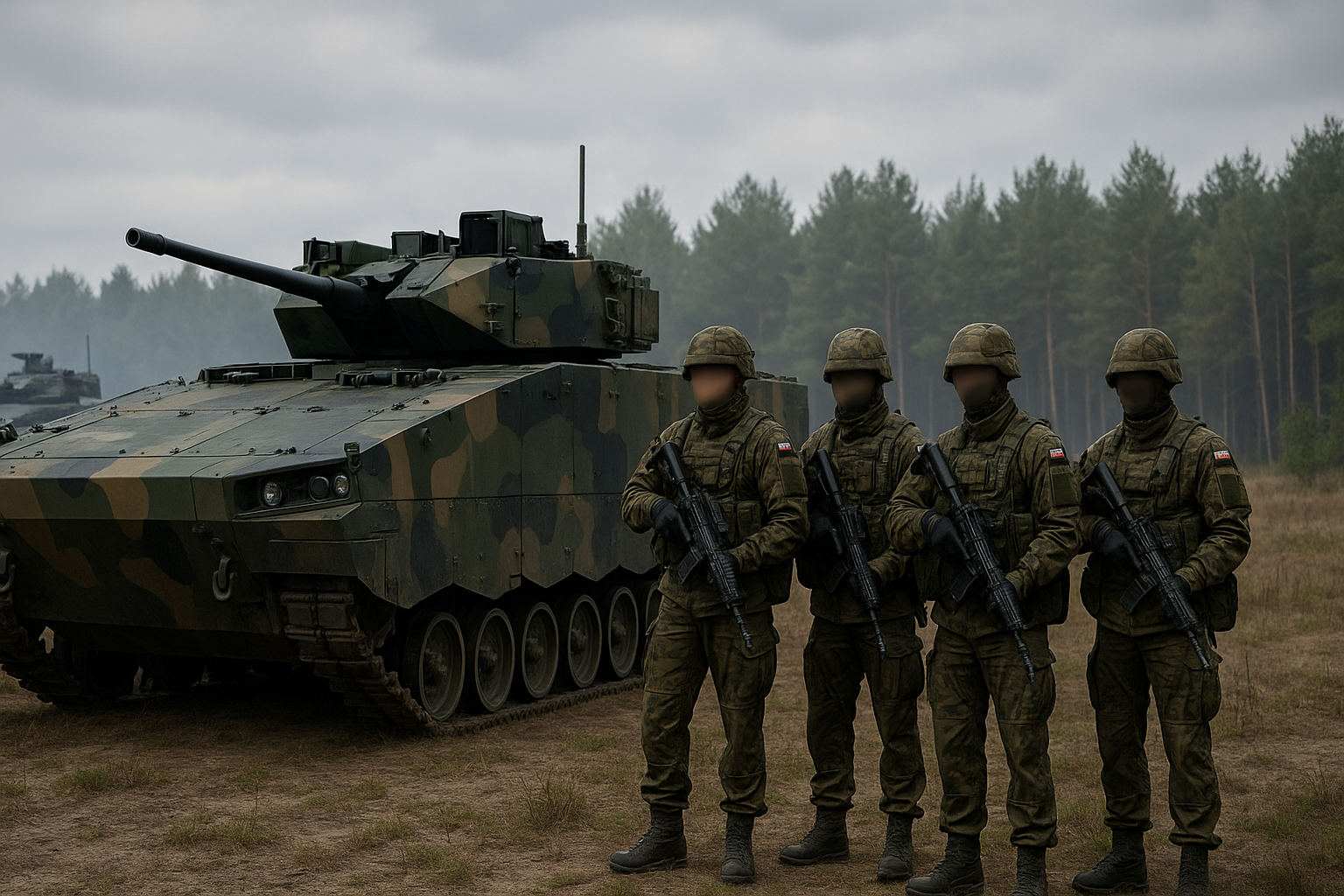 Polska armia zaczyna wymianę bojowych wozów piechoty. We wrześniu ruszą szkolenia żołnierzy z manewrowania Borsukami