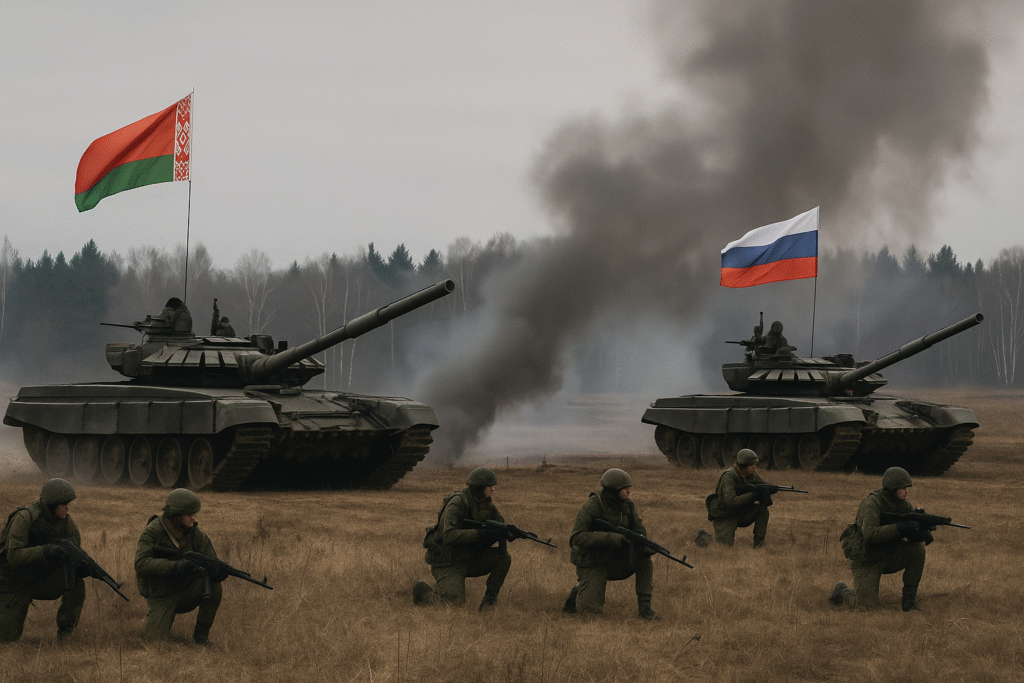 Amerykańscy oficerowie na manewrach “Zapad-2025”. Szef białoruskiego MON: “Pokażemy wszystko, co was interesuje”