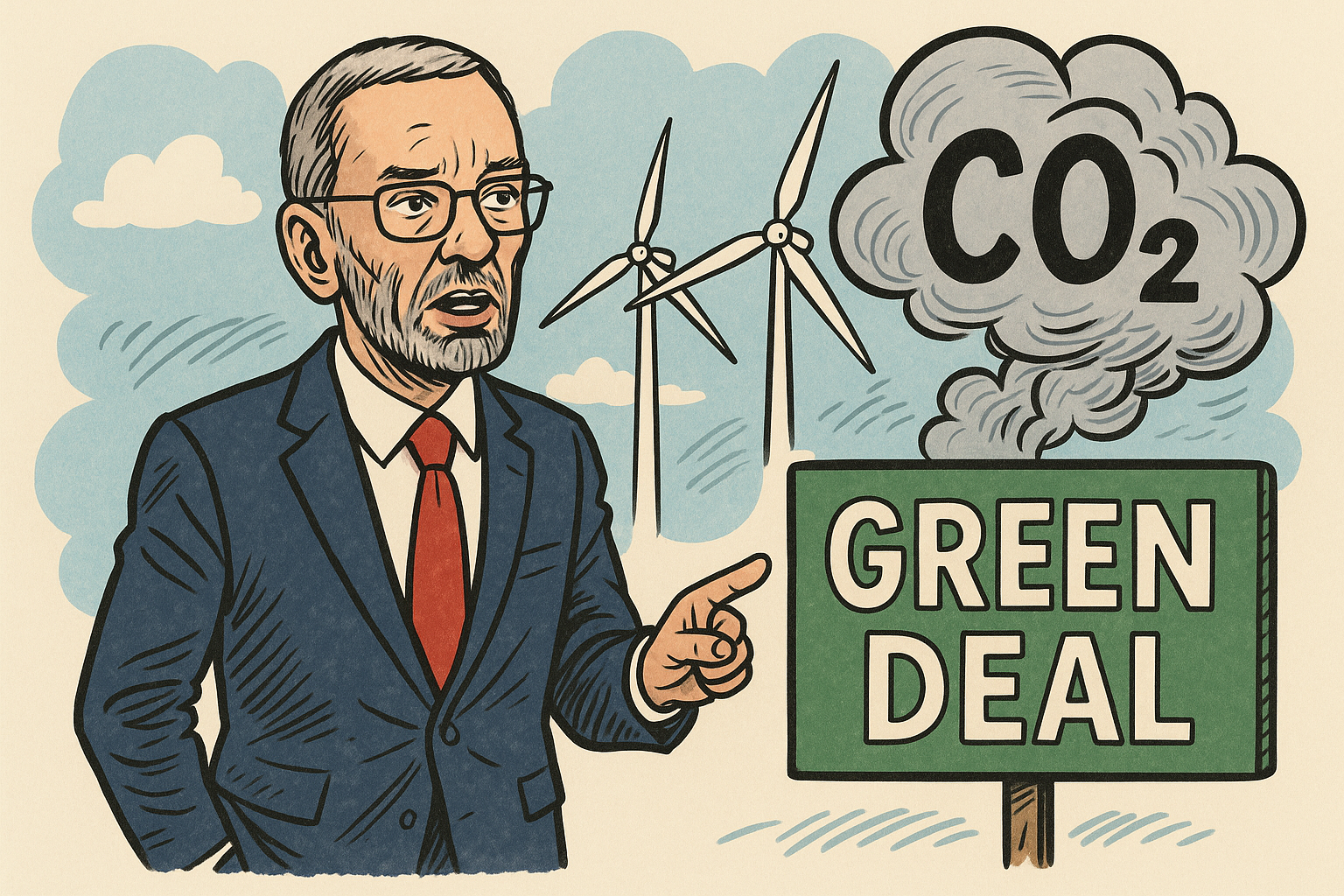 Kickl: “CO₂ to nie jest gaz trujący. Dlaczego mamy walczyć z naturalnym składnikiem atmosfery?”