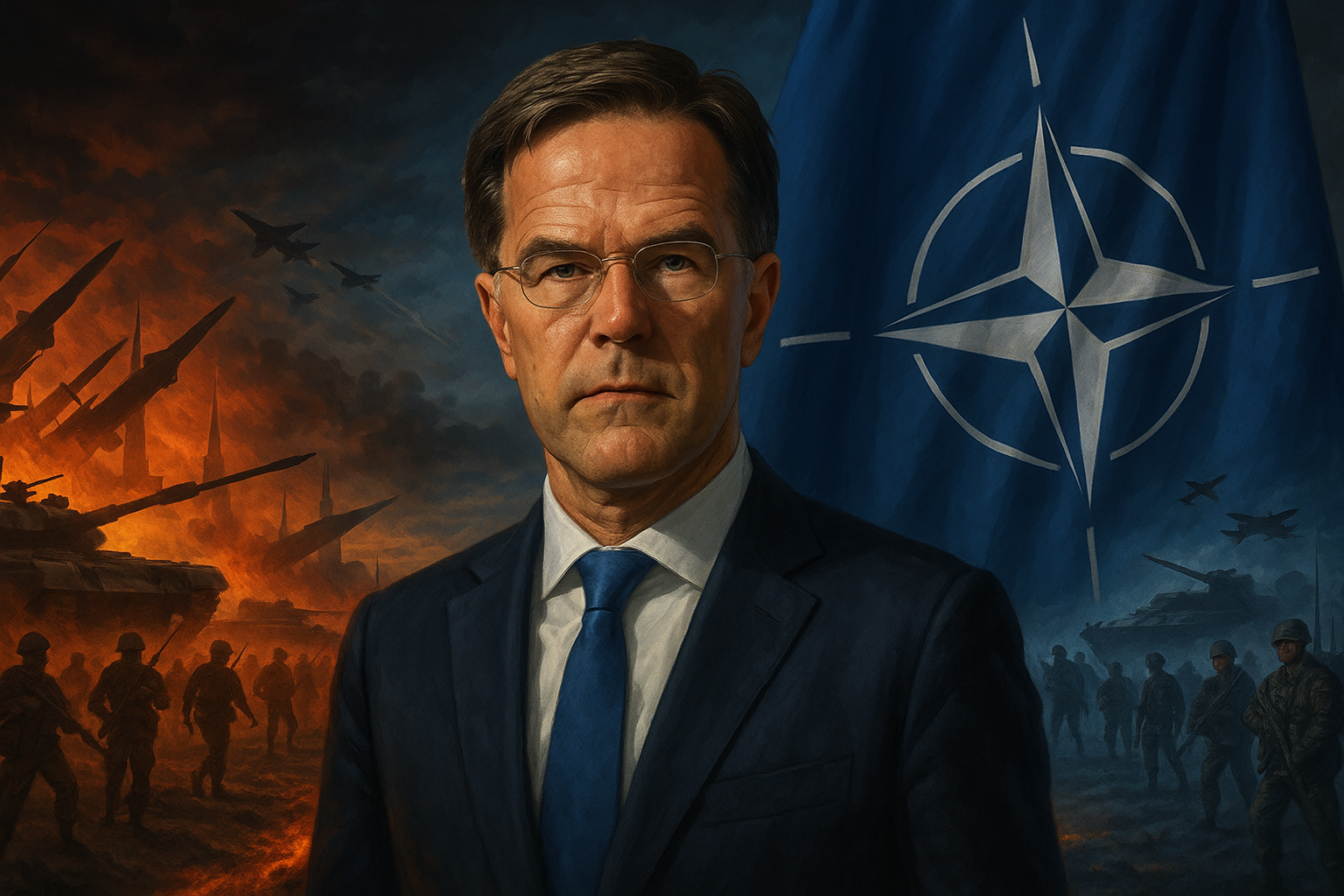 Mark Rutte: “Rosja nie ma prawa decydować o Ukrainie. NATO musi działać szybciej”