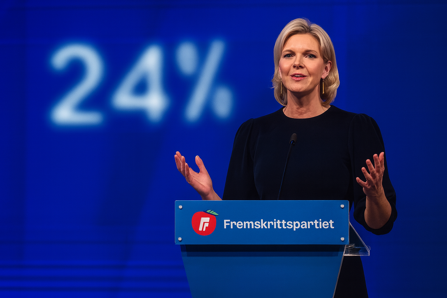 Wybory w Norwegii wygrali socjaliści, ale 24 % uzyskała narodowo-konserwatywna Partia Postępu