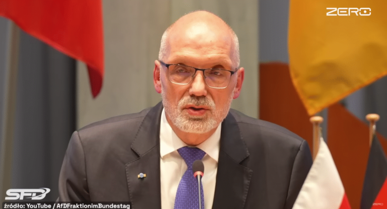 Prof. Nowak na konferencji AfD: „Wszystkie partie niemieckie odrzucają prawdę o zbrodniach niemieckich”