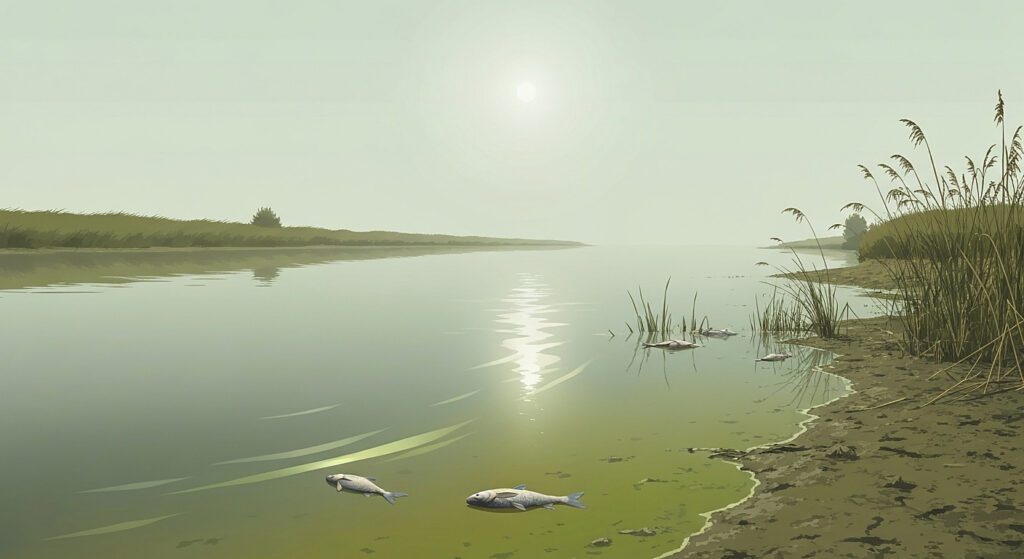 Masowe śnięcie ryb w Jeziorce. Upały znów uderzają w polskie rzeki – ilustracja
