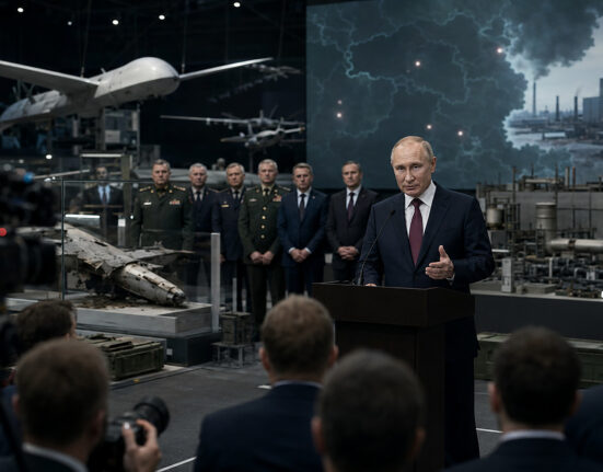 Putin grozi Ukrainie coraz silniejszymi uderzeniami. Tłem ukraińskie drony w głębi Rosji – ilustracja