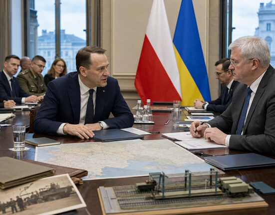 Sybiha jedzie do Warszawy. Rozmowa z Sikorskim w cieniu wojny i historii – ilustracja